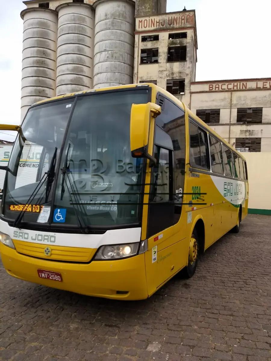 LOTE 004 - Ônibus Scania, placas IMF - 2580
